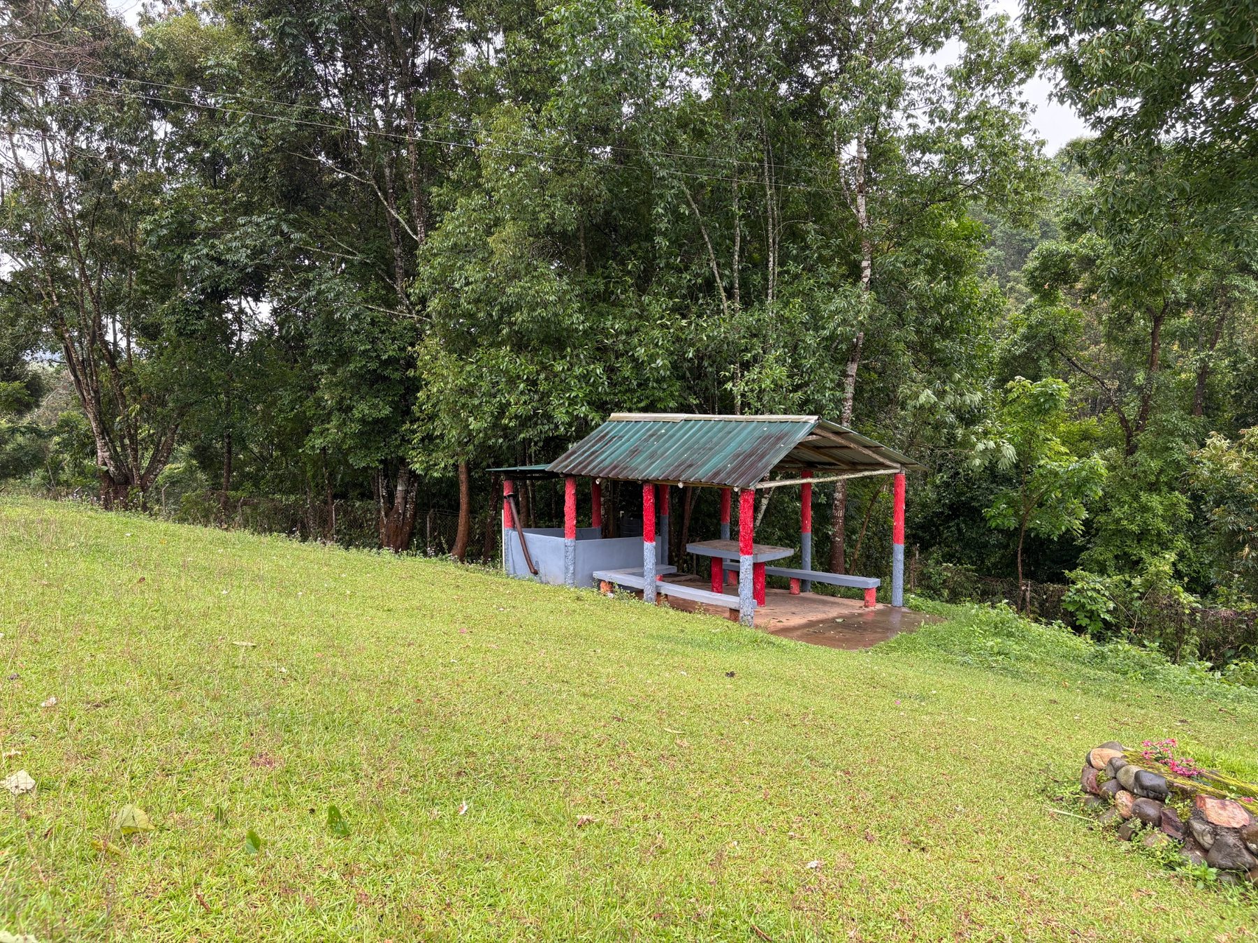 Picnic hut at Da-Wan-Ki